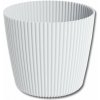 Prosperplast Kvetináč plast biely 12,9 x 12,9 x 11,4 cm