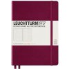 Notebooks Medium-port red, dotted