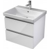 MYBATH MyVento skrinka s umývadlom 60 cm biela, MVE60Z2B01+41586001
