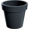 PlasticFuture Kvetináč LEXO CIRCLE antracit, 60 cm