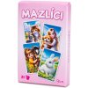 Karty mazlíci ružová 3hry