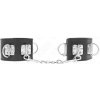 Kink - Multiposition Wrist Restraints With Padlock Closure Black Adjustable 16-23 Cm X 5.5