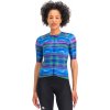 Sportful GLITCH BOMBER dámsky multicolor blue