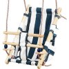 ST Leisure Equipment Hojdacka LEQ FUMIKO 36 x 24 x 45 cm tkanina/drevo červená - Detská hojdačka