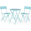 Bonami Essentials Retro Súprava modrého záhradného nábytku