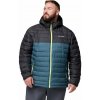 Columbia Powder Lite 2 Hooded Jacket Pánska Bunda Farba: Everblue, Shark, Veľkosť: 1XL 2086942429