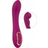 Javida Inflatable Vibrator with Two Inflatable Areas Purple