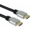 PremiumCord ULTRA HDMI 2.1 High Speed + Ethernet kabel 8K@60Hz,zlacené 1m kphdm21z1