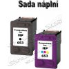 Grand-MS HP 653XL Bk a 653XL C (3YM75AE / 3YM74AE) - kompatibilný