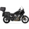 SHAD Kompletná sada sedlových brašní TERRA TR40 adventure a hliníkového kufra SHAD TERRA TR55 PURE BLACK, vrátane montážnej sady HARLEY 1250 PAN AMERICA