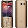 Aligator D950 zlatá / 3.5 TFT / Dual SIM / SOS tlačidlo | Locator | SMS / FM rádio / svietidlo