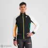 Sportful APEX bunda, black/white/green/yellow XL