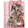 Top Model Gute Animals - Kreatívny blok nálepiek - Depesche