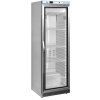 TEFCOLD Mraziaca skriňa | UF 400 VSG | s presklenými dverami – 400 l – nerez