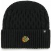 47 Brand Pánska zimná čiapka Chicago Blackhawks Drumcliffe '47 CUFF KNIT Black