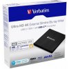 VERBATIM externá napaľovačka Ultra HD 4K / BD-DVD-CD / USB-C (43888)