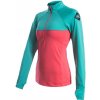 SENSOR COOLMAX THERMO dámska mikina zips koral/sea green Veľkosť: L