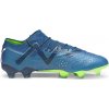 Pánske kopačky Puma, FUTURE ULTIMATE LOW FG/AG modrá,svetlo zelená, 38 EU