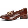 Tamaris dámske elegantné poltopánky - koňakové - 37