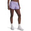Dámske kraťasy Under Armour, TECH PLAY UP Fialová,Biela, S