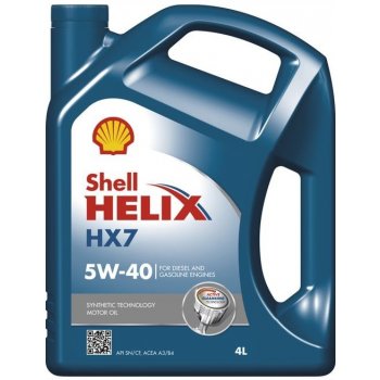 Shell Helix HX7 5W-40 4 l