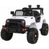 Autíčko Jeep Dark Night na akumulátor pre deti Čierne – Biele