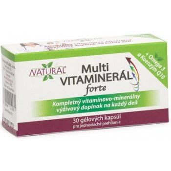 NUlab Multi Vitaminerál Forte 30 kapsúl od 6,8 € - Heureka.sk