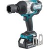 Makita DTW1001RTJ aku rázový uťahovač 18 V 5 Ah + 2. akumulátor, vr. nabíjačky, + púzdro; DTW1001RTJ