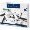 Popisovače Faber-Castell Pitt Artist Pen Manga 19 ks -