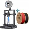 CREALITY 3D Creality Ender-3 V3 KE 3D tlačiareň 500 mm/s + 1 kg čierneho + 1 kg červeného 1,75 mm vysokorýchlostného PLA vlákna (600 mm/s)