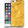 Picasee silikónový prehľadný obal pre Apple iPhone 6 Plus/6S Plus - Gold