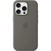 Apple iPhone 16 Pro Silicone Case with MS - Stone Gray MYYL3ZM/A