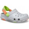 Crocs CLASSIC ALL TERAIN detské šľapky šedá