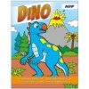 MFP Dino - omaľovánka podľa čísel pre deti - A4