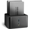 AXAGON ADSA-D25, USB 3.2 Gen 1 - 2x SATA 6G 2.5'' SSD/HDD CLONE MINI dokovací stanice Axagon