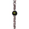 Hello Kitty - silikónový remienok s motívom štítkov a graffiti pre Samsung Watch 4 / 5, Huawei Watch GT 3 (42 mm) / GT 3 Pro (43 mm) – ružový