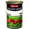 Animonda GranCarno konz. ADULT hovädzie / kach.srdce 400g