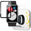 MG Watch Glass Hybrid ochranné sklo na Huawei Watch Fit, čierne