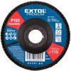 EXTOL PREMIUM Lamelový kotúč šikmý korundový P100 115mm 8803465