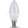 V-TAC LED žiarovka E14 7W 600lm 3000K SAMSUNG Chip sviečka (111) VT-268