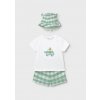 Set - tričko, kraťasy a klobúk Mayoral - 2601276039 Veľkosť: 75