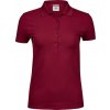 TEE JAYS TJ145 STRECH DELUX / Dámska polokošeľa - deep red M