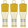 Set tréningových figurín SPORTI FRANCE TRAINING DUMMY SET Žltá,Čierna