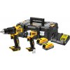 KOMBO SADA 18V PowerStack 2x1,7Ah (DCD709+DCF809) Tstak II DEWALT DCK2062E2T