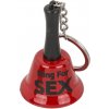 GiftyCity Zvonček na sex prívesok na kľúče
