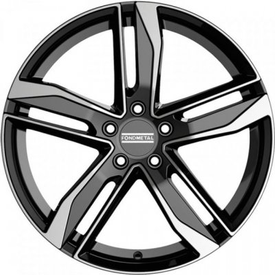 FONDMETAL HEXIS 8x18 5x112 ET29 gloss black machined