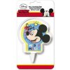 Dekora Narodeninová sviečka Mickey Mouse 7,5 cm