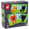 Janod Puzzle Duonimo Nájdi tiene zvieratká 24 ks