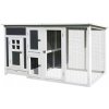 PAWHUT D51-104 Kurník pre sliepky 160x80x75cm + DOPRAVA ZADARMO až na Vašu adresu v hodnote 4,99 €