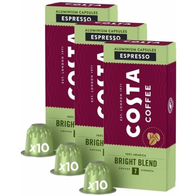 Costa Coffee Bright Blend 100% Arabica Espresso 10 kapslí